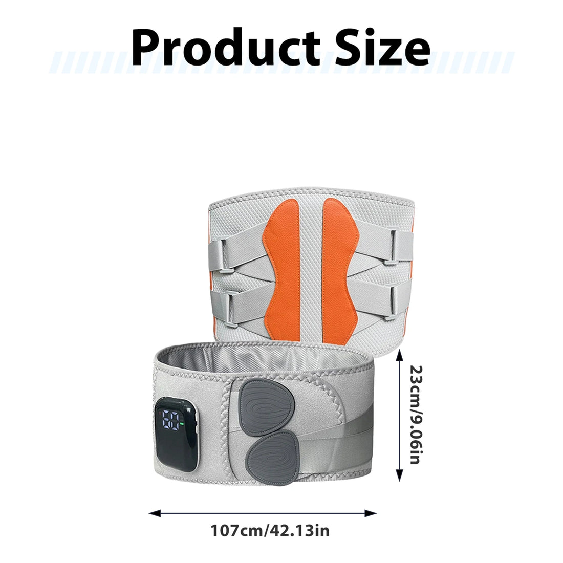 Infrared Heated Waist Massager Belt