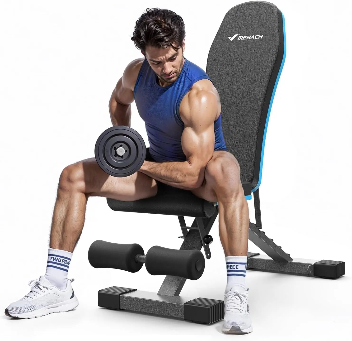 Foldable Adjustable Home Gym Weight Bench