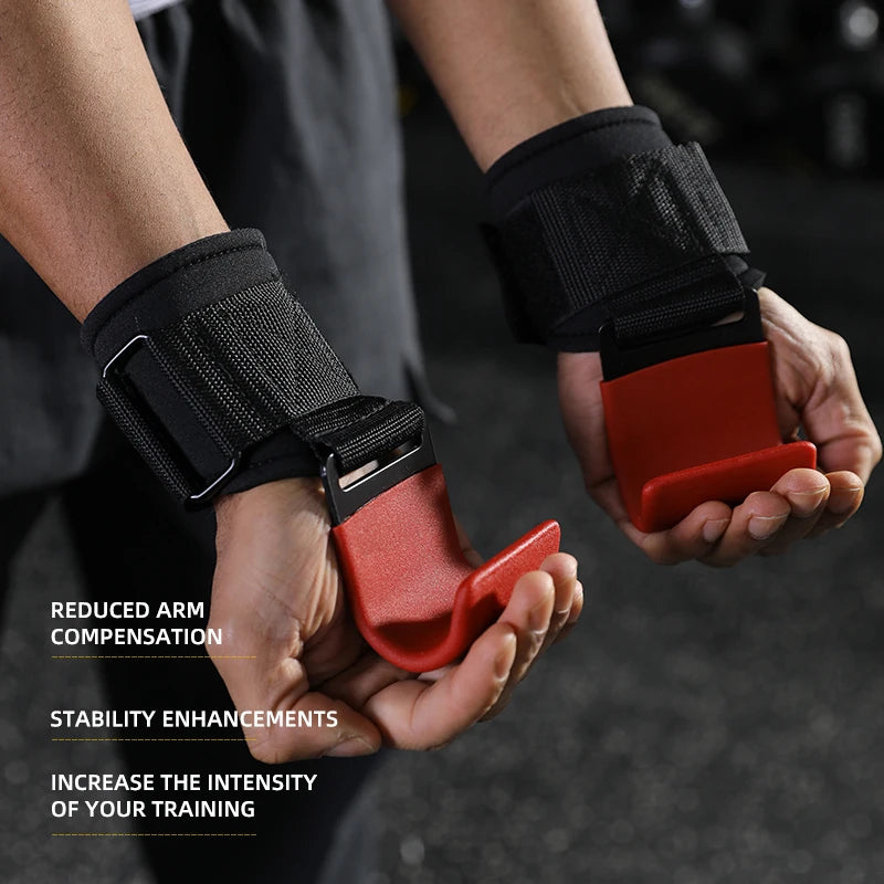 Heavy Duty Weightlifting Hook Straps