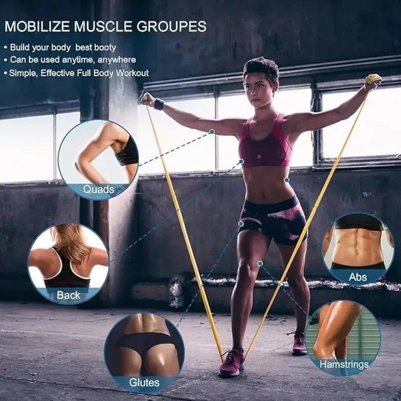 Yoga Tension Elastic Stretching Band