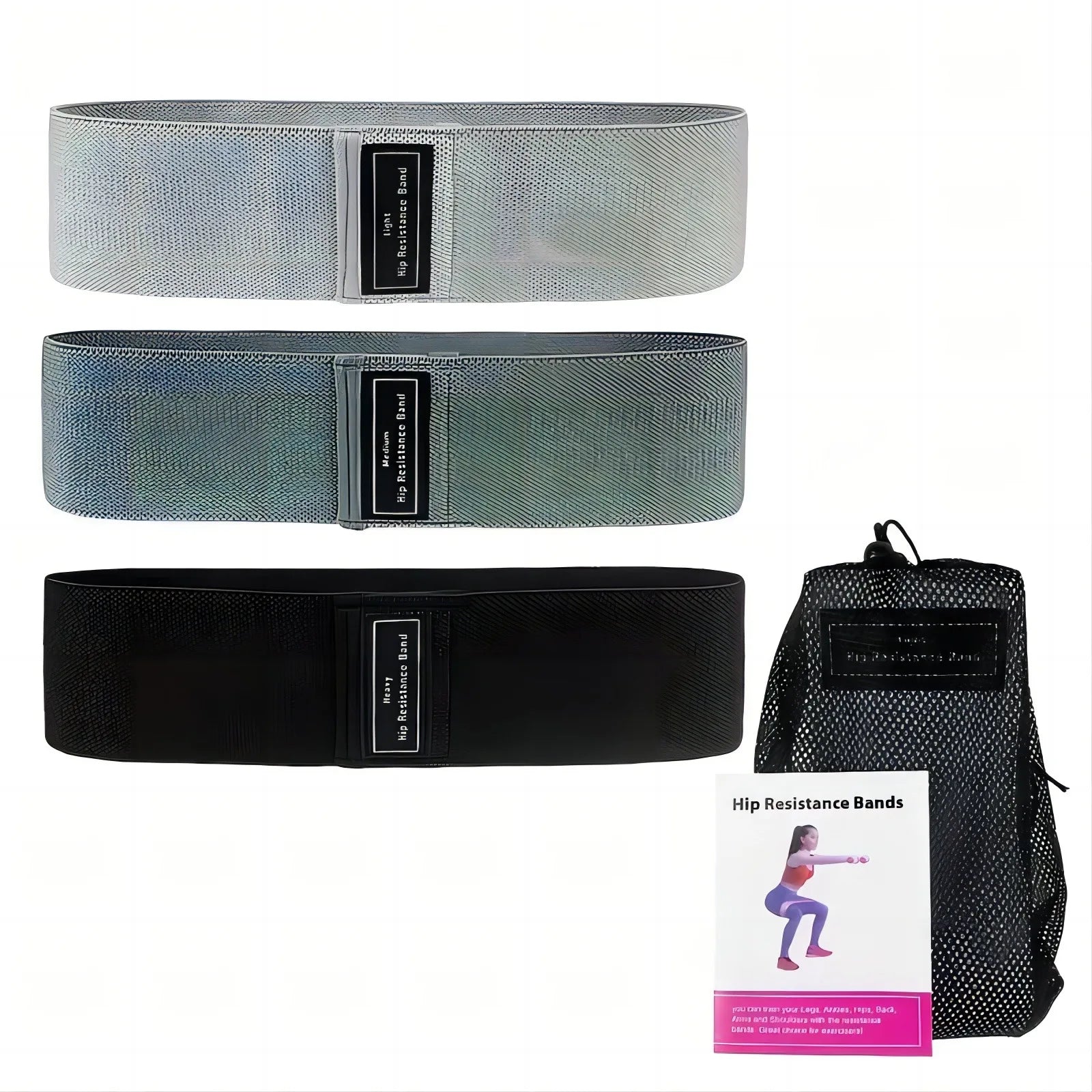 Elastic Resistance Training Bands Fitness